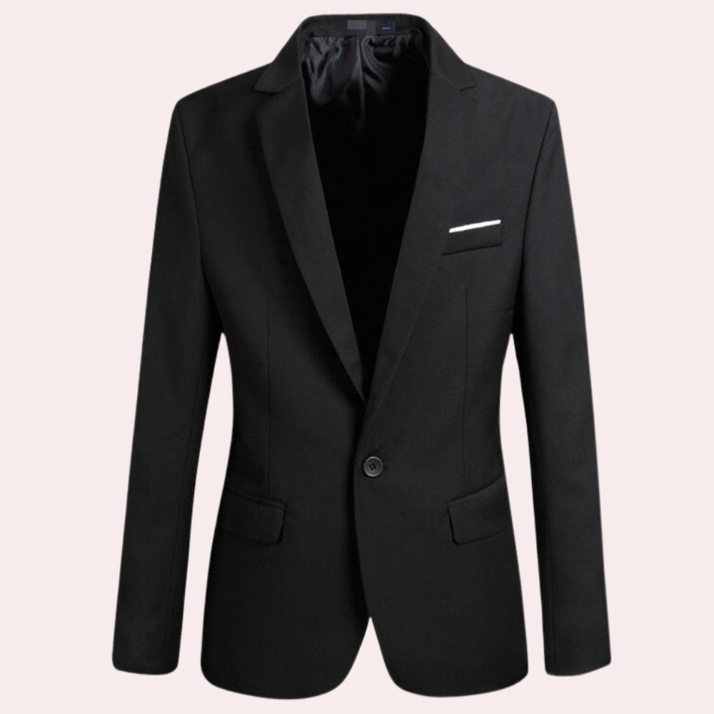Stijlvolle herenblazer - normale pasvorm 8k3j1m5t2