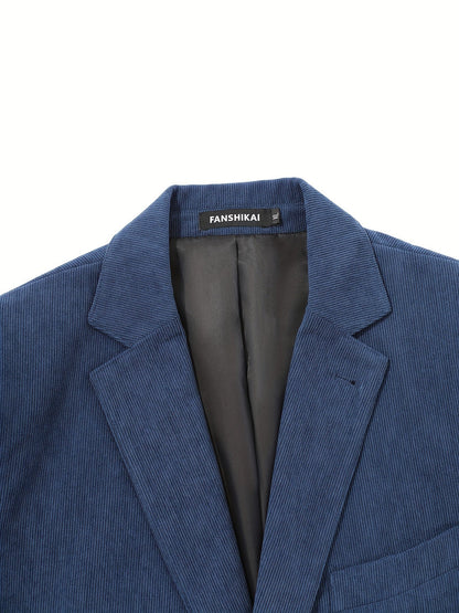 Corduroy colbert voor heren 8G3H1M2