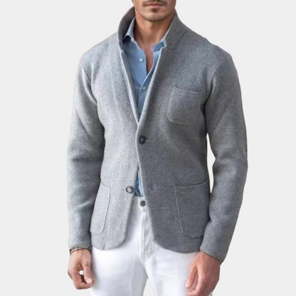 ALONSO - Elegante Jas met Hoge Kraag voor Mannen