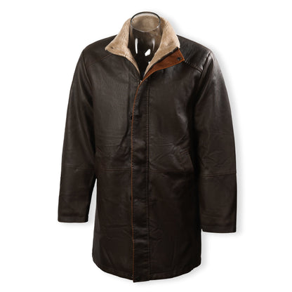 Leren Vintage Jas voor Heren A4B7D2F1G