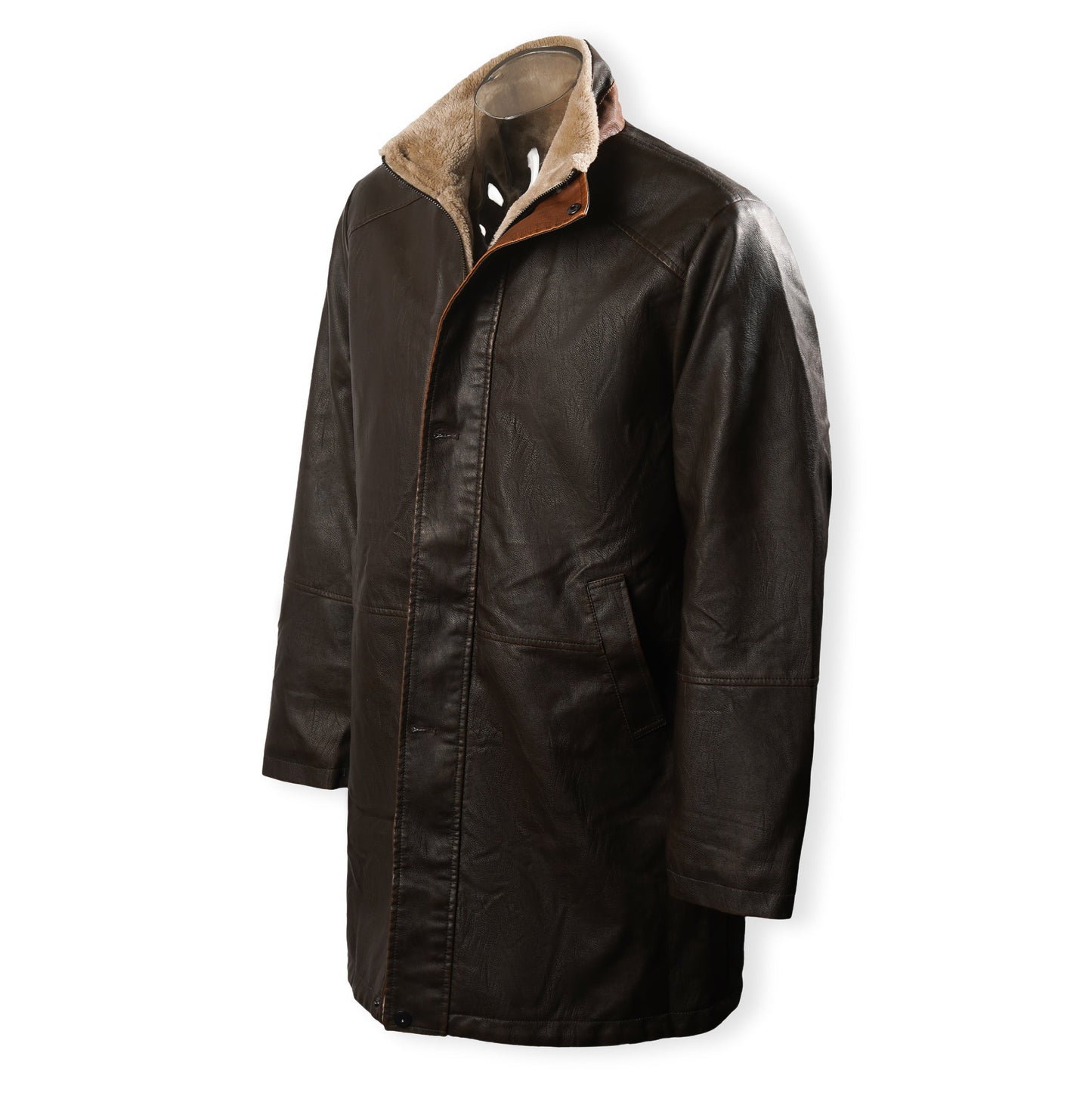 Leren Vintage Jas voor Heren A4B7D2F1G