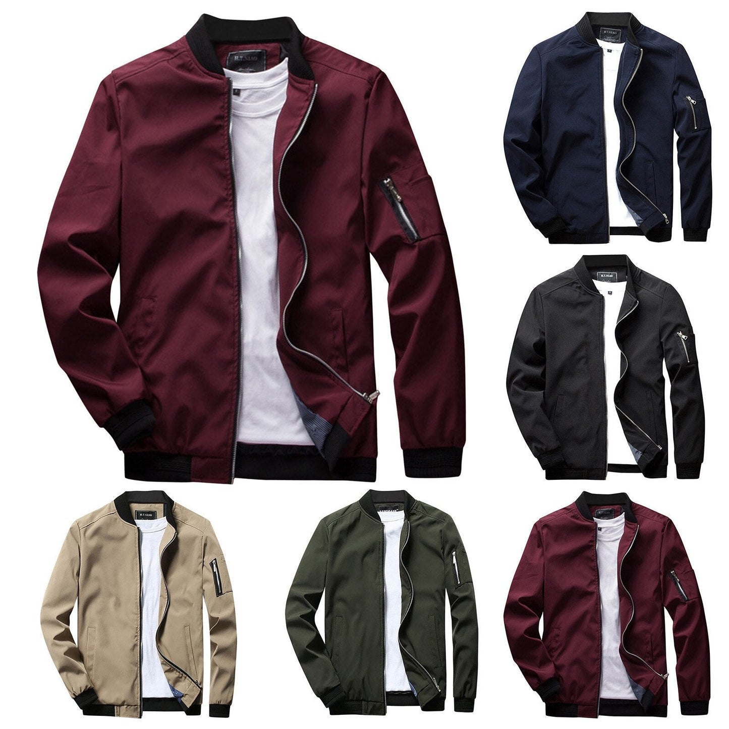 Moderne en praktische zomerjas voor heren 8d3f6g1h2j