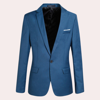 Stijlvolle herenblazer - normale pasvorm 8k3j1m5t2