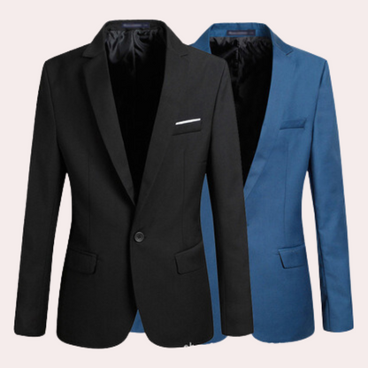 Stijlvolle herenblazer - normale pasvorm 8k3j1m5t2