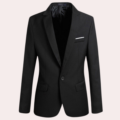 Stijlvolle herenblazer - normale pasvorm 8k3j1m5t2