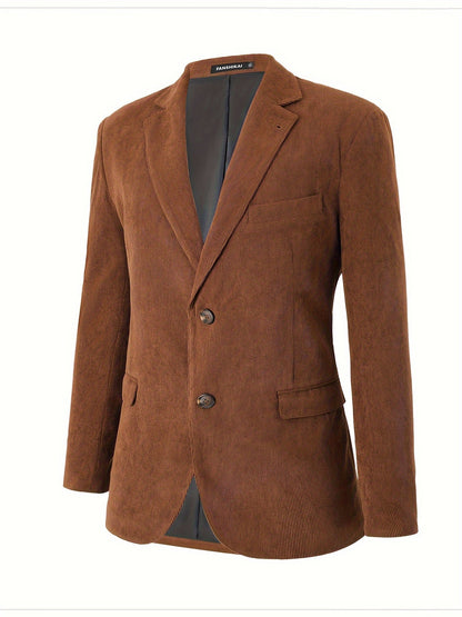 Corduroy colbert voor heren 8G3H1M2