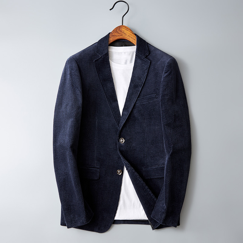 Corduroy colbert heren D4E5F6G7H8