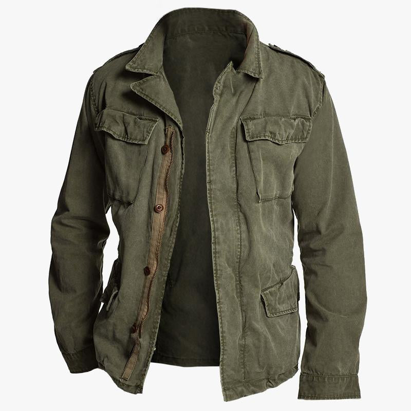 Heren Vintage Jas 8J4K2M1N3